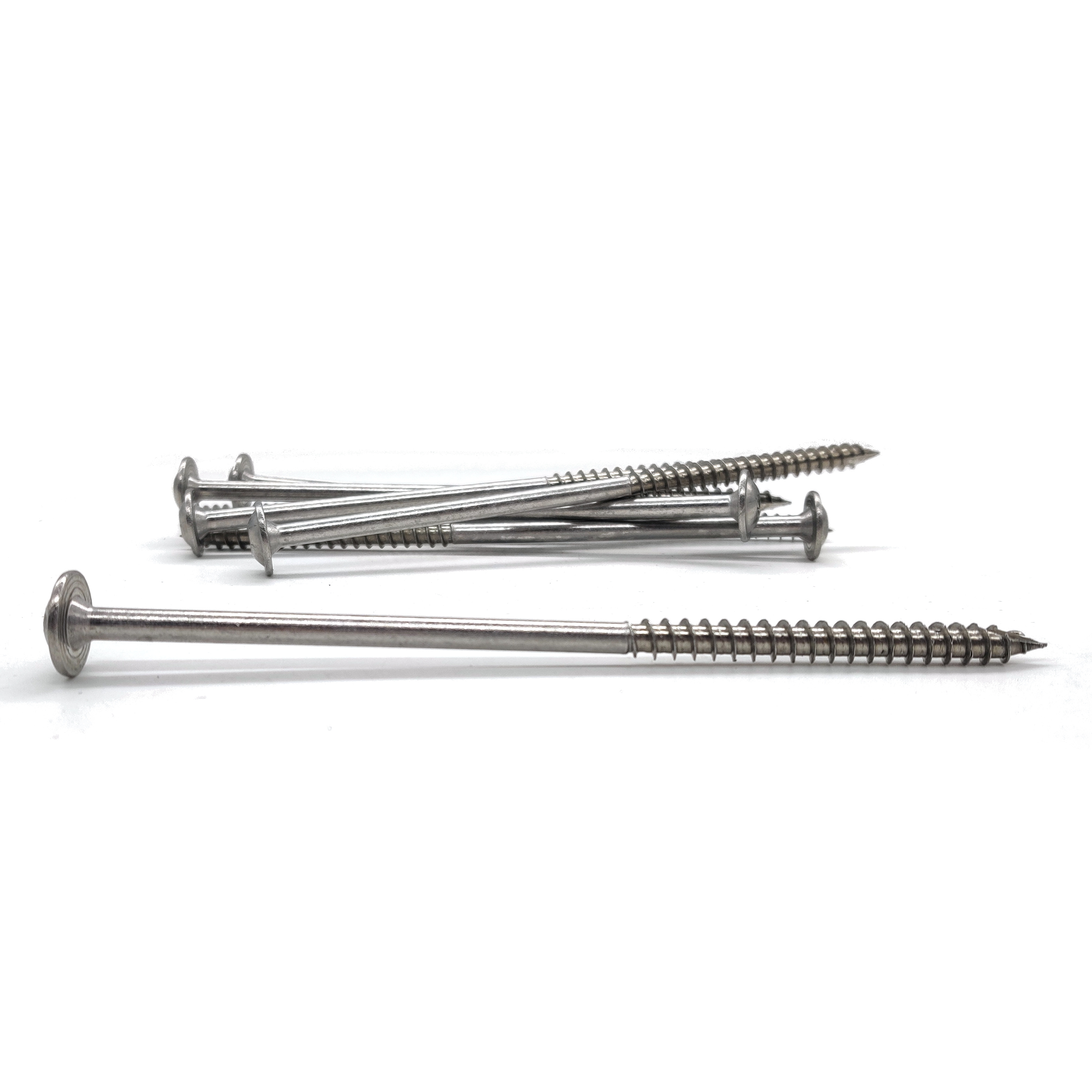 Holzbauschrauben | Tellerkopf | rostfrei A2 | Teilgewinde | 6,0x240 | 50 Stk Holzbauschrauben | Tellerkopf | rostfrei A2 | Teilgewinde | 6,0x240 | 50 Stk